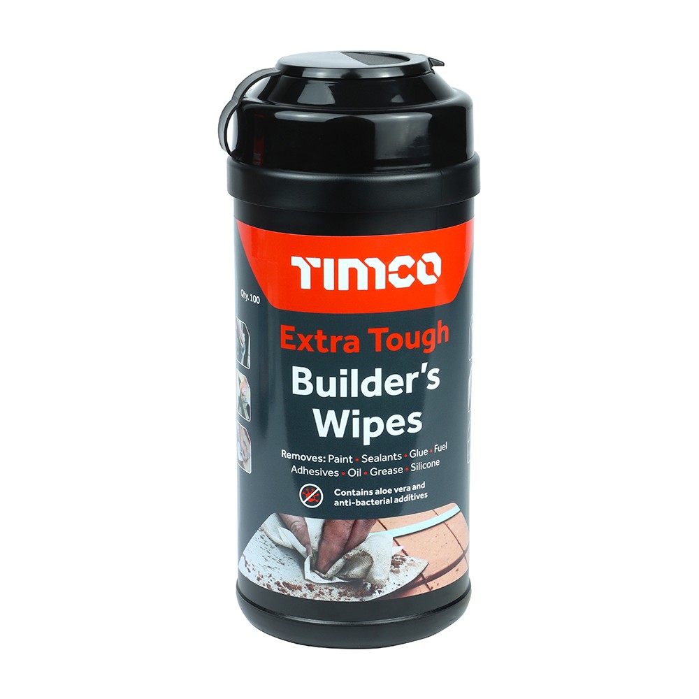 Timco Extra Tough Builders Wipes - 100 Pack
