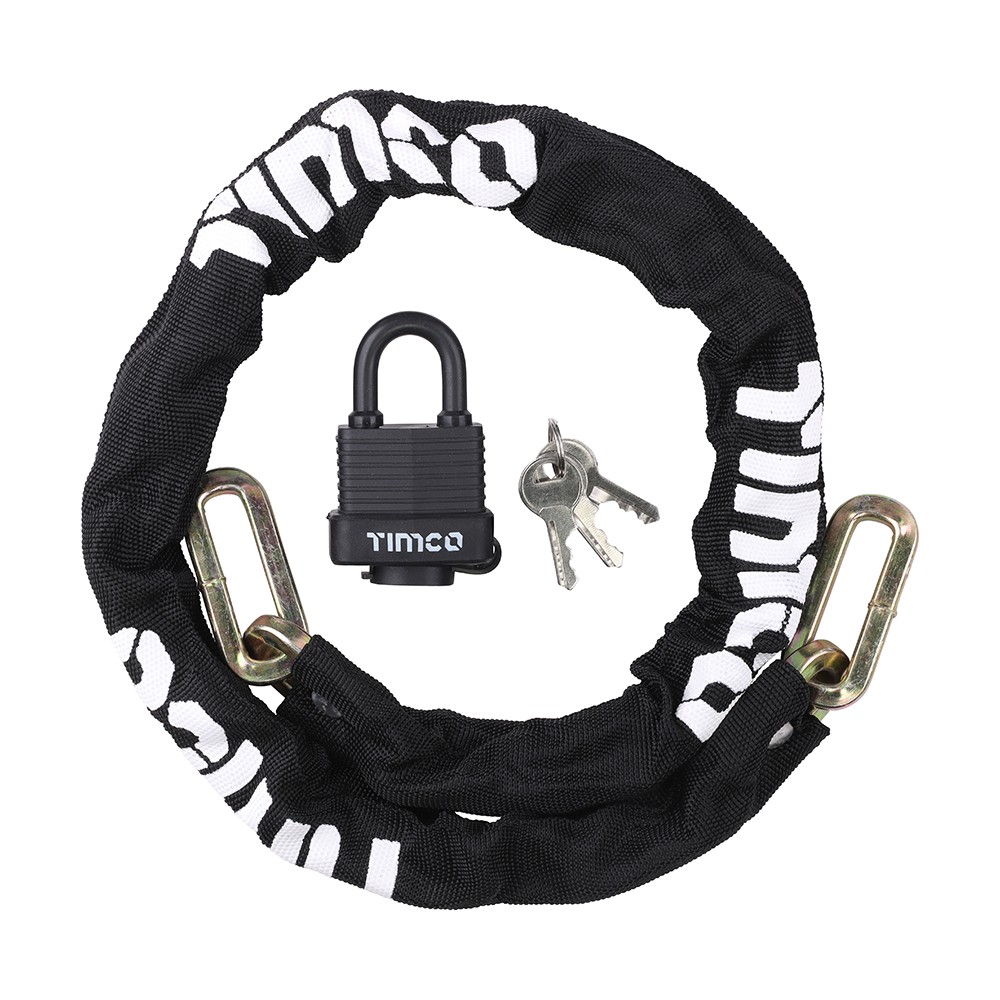 Timco Security Chain & Weatherproof Padlock