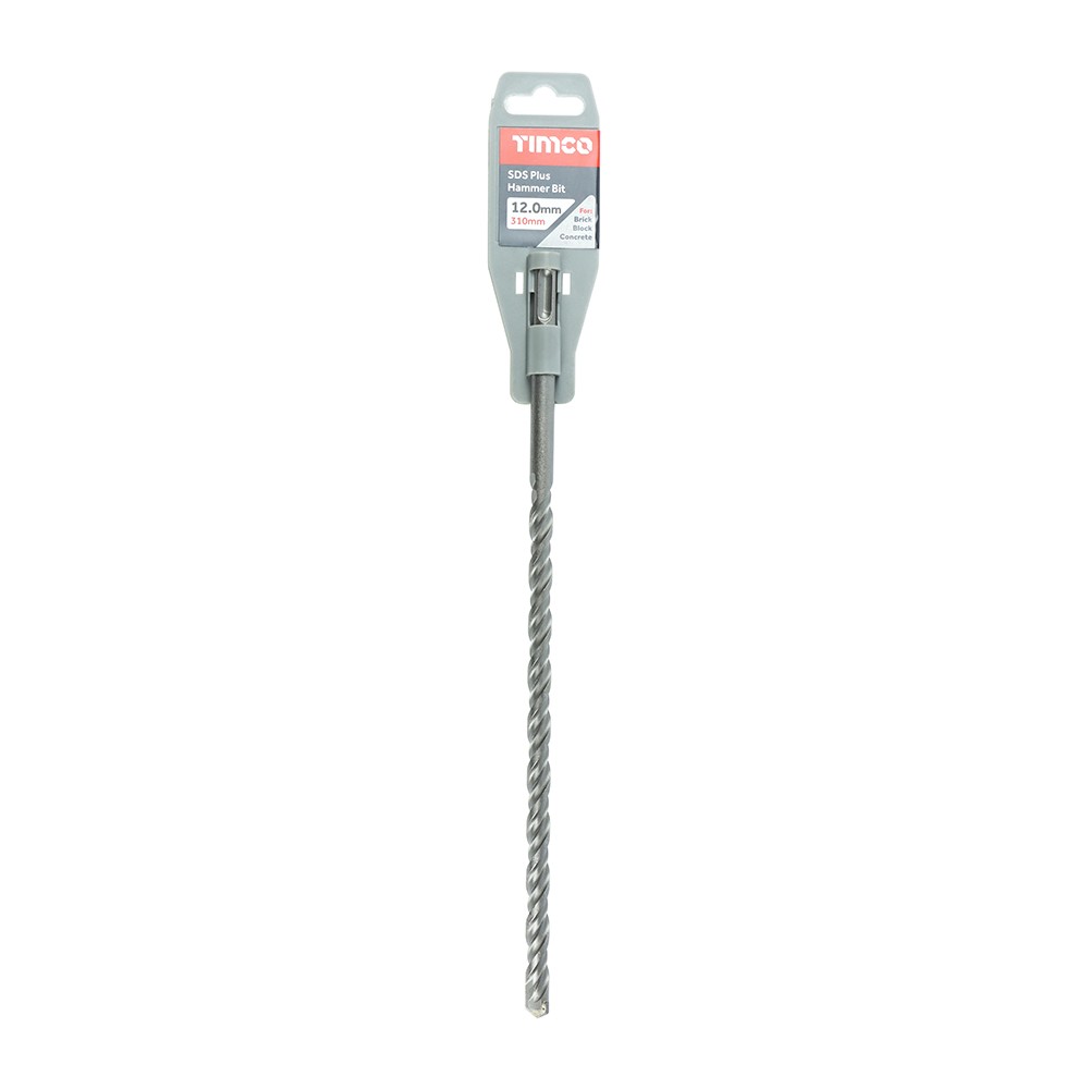 Timco SDS Plus Hammer Bits - Medium 10 - 14mm