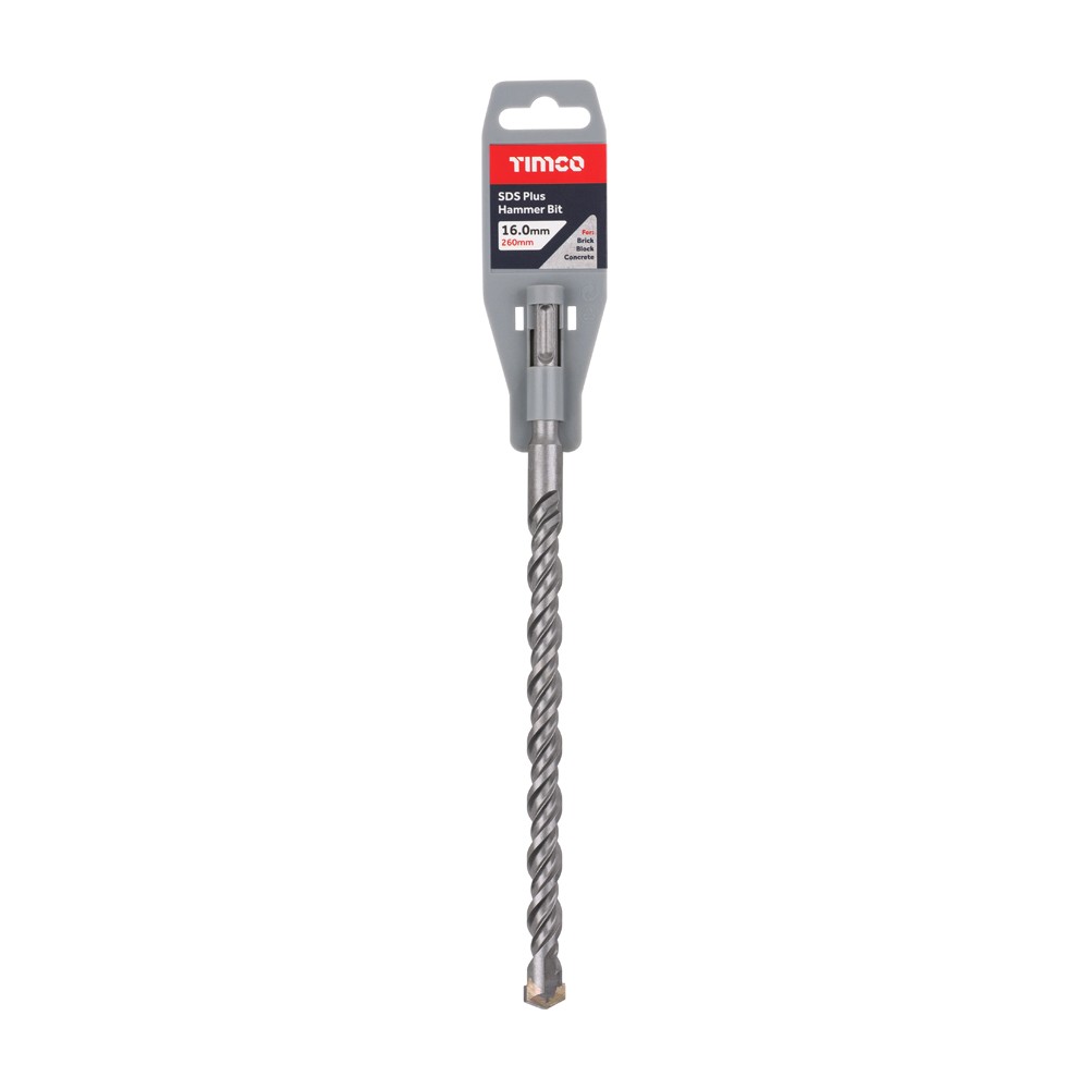 Timco SDS Plus Hammer Bits - Large 16 - 30mm