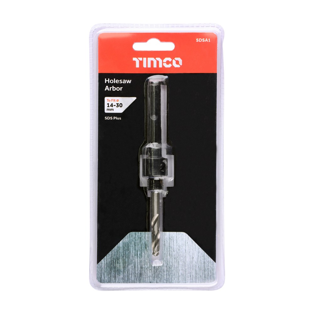 Timco Holesaw Arbor - SDS Plus Shank