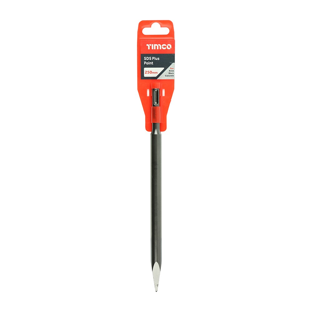 Timco SDS Plus Steel Point Chisel 250mm