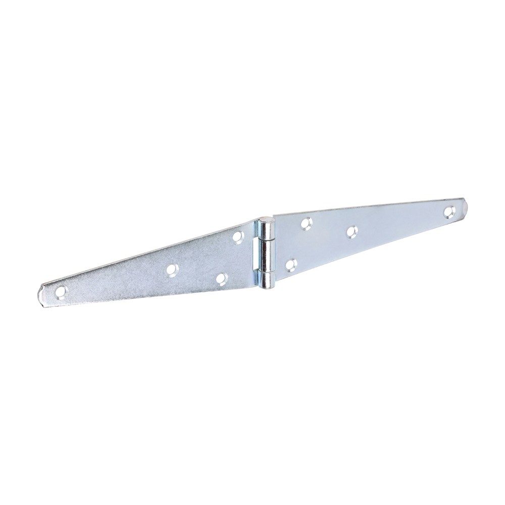 Timco Pair of Medium Strap Tee Hinges - Zinc
