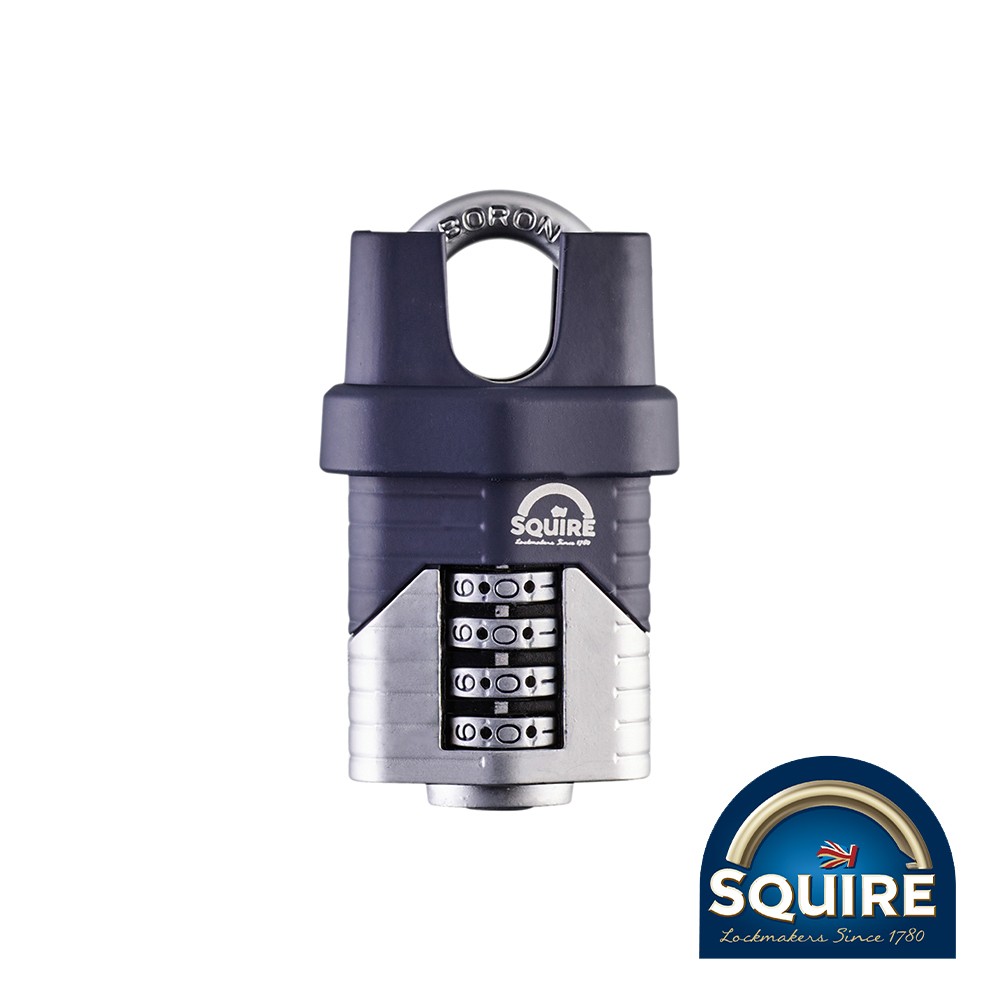 Timco Vulcan Combination Padlock - Boron Closed Shackle