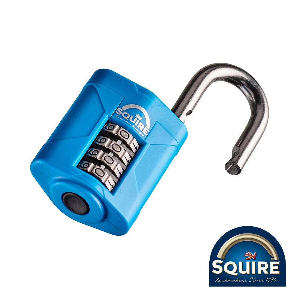 Timco Combination Padlock - Stainless Steel Open Shackle - CP50S