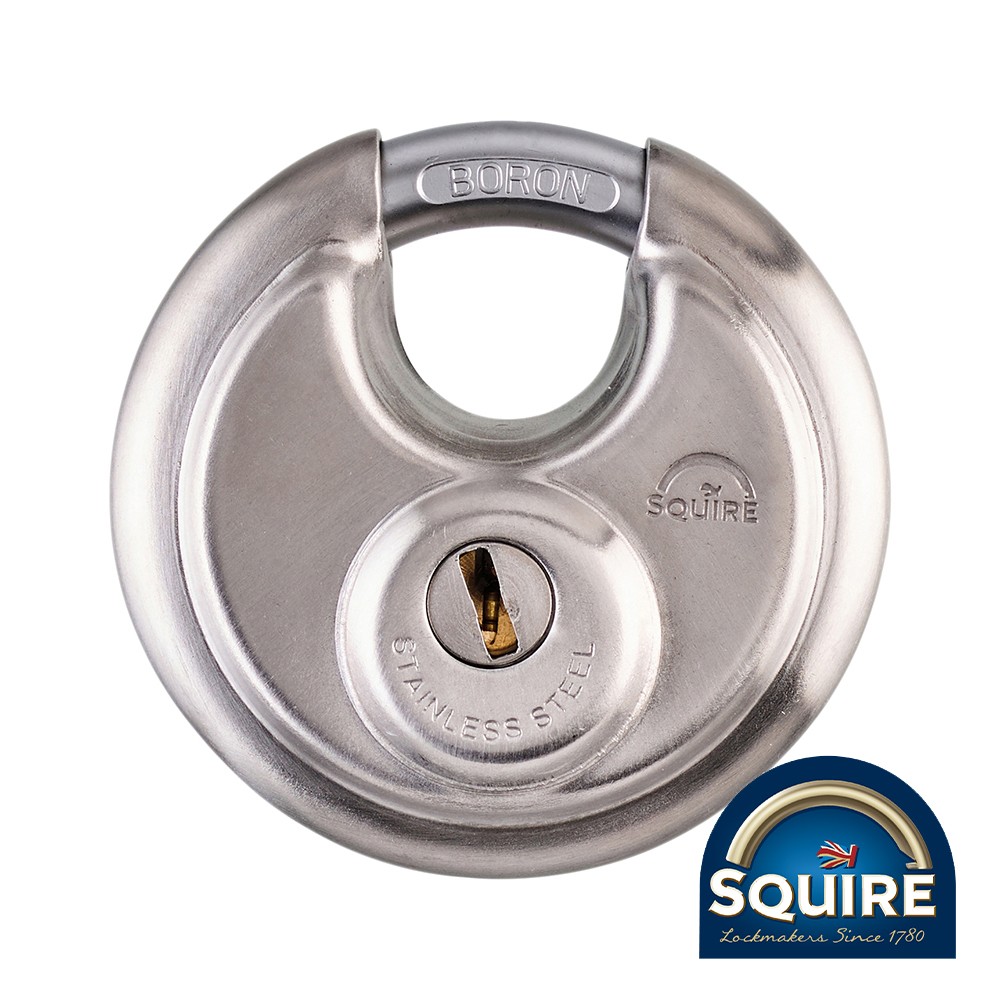 Timco Stainless Steel Disc Padlock - DCL1