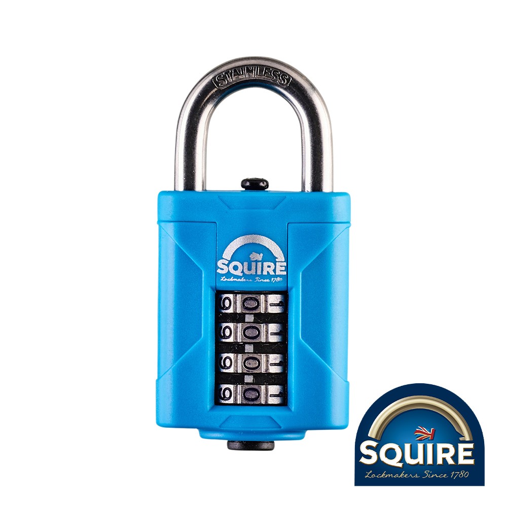 Timco Combination Padlock - Stainless Steel Closed Shackle - CP40S