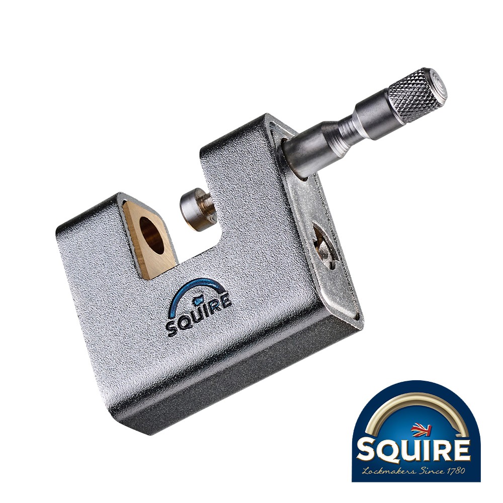 Timco Armoured Brass Block Lock - ASWL1