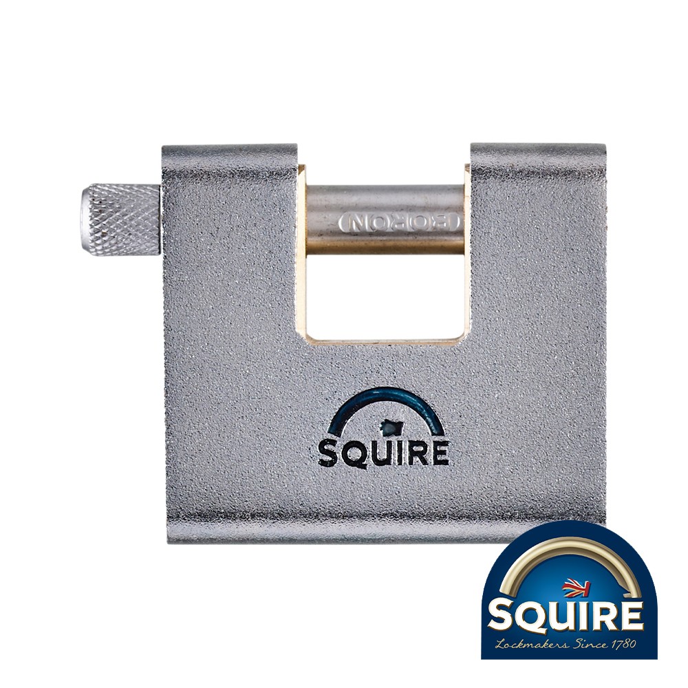 Timco Armoured Brass Block Lock - ASWL1