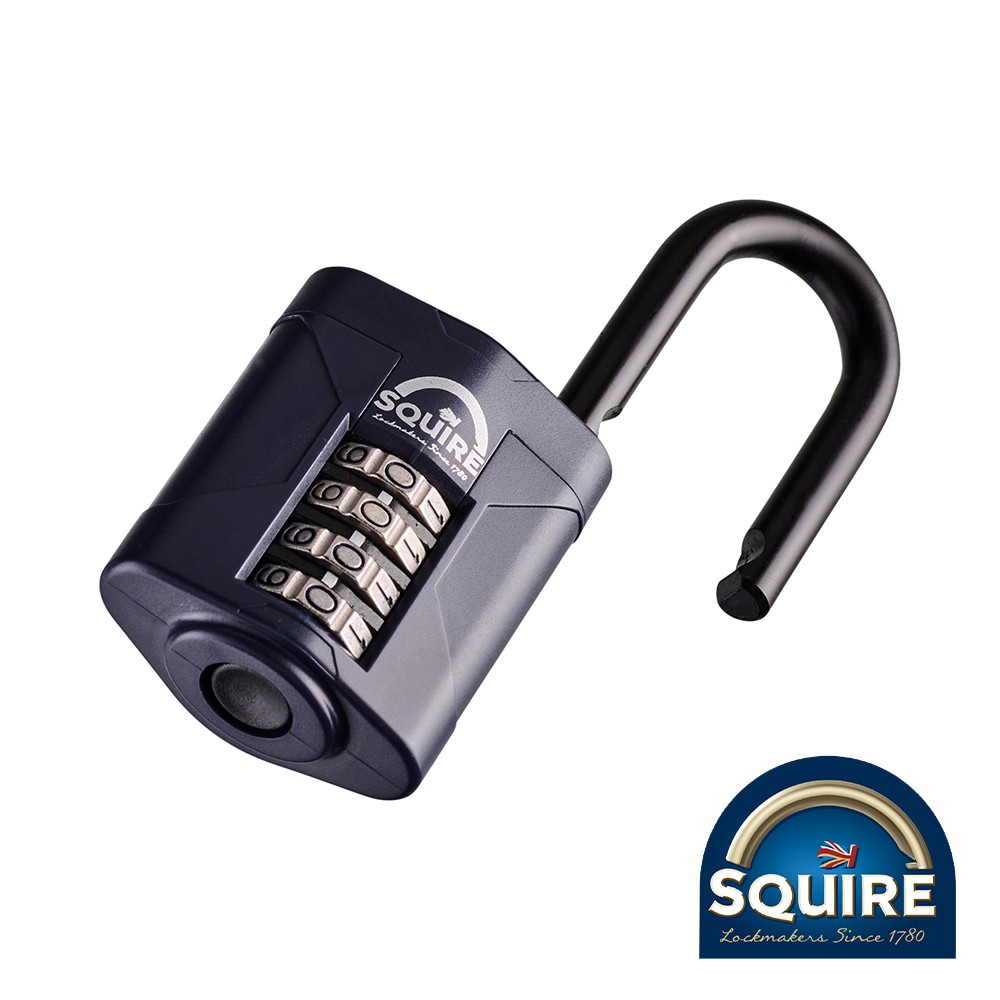 Timco Combination Padlock - Steel Long Shackle