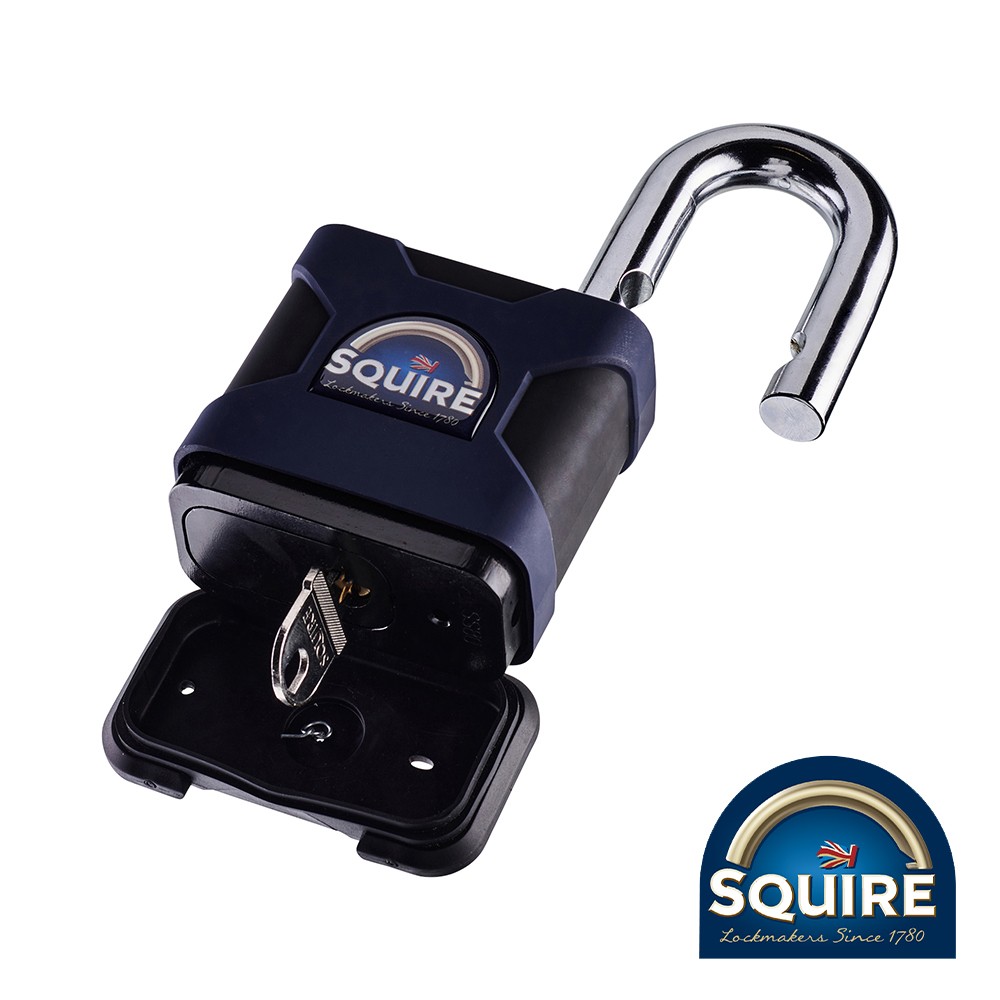 Timco Stronghold Padlock 80mm - Open Shackle - SS80S