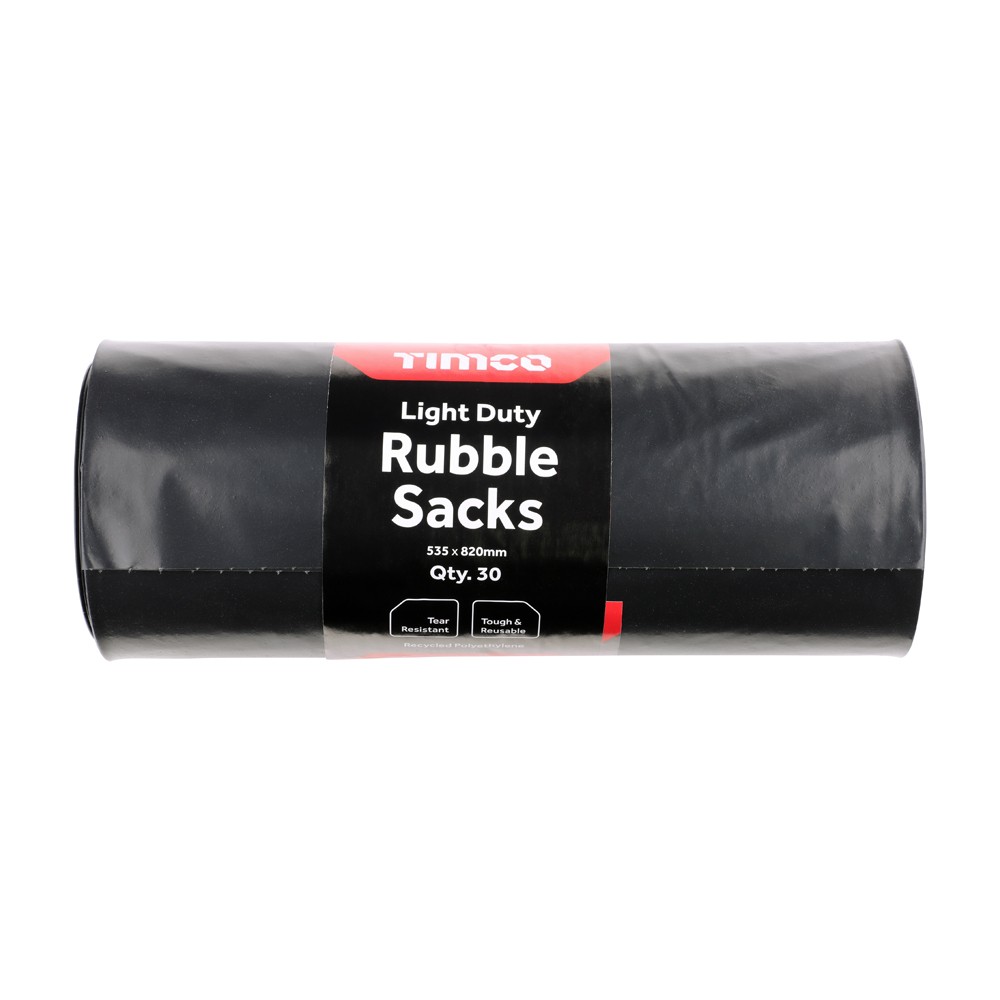 Timco Rubble Sacks - Light Duty 535 x 820mm