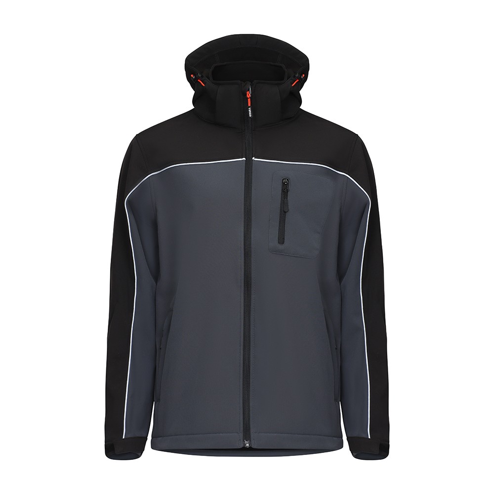 Timco Softshell Jacket - Grey/Black