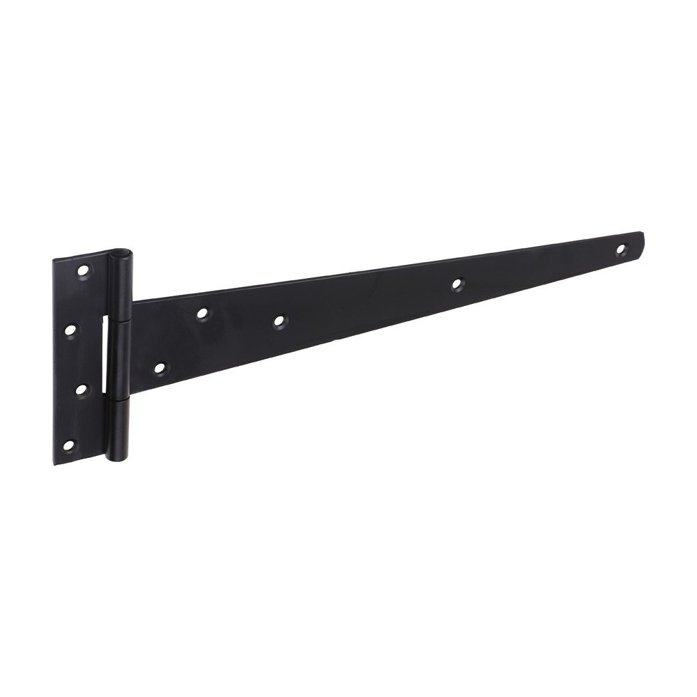 Timco Pair of Strong Tee Hinges - Black