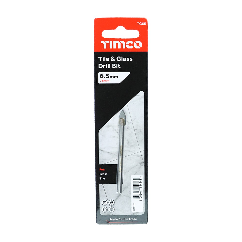 Timco TCT Arrow Head Tile & Glass Bit