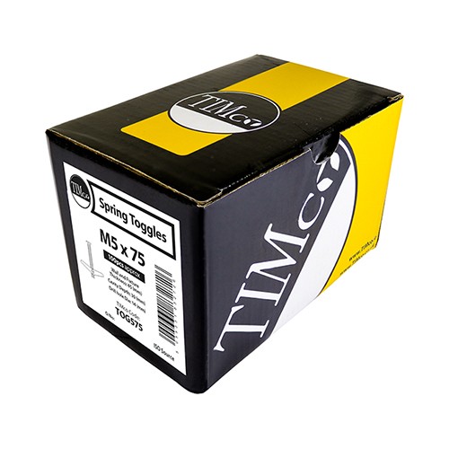 Timco Spring Toggles - Zinc