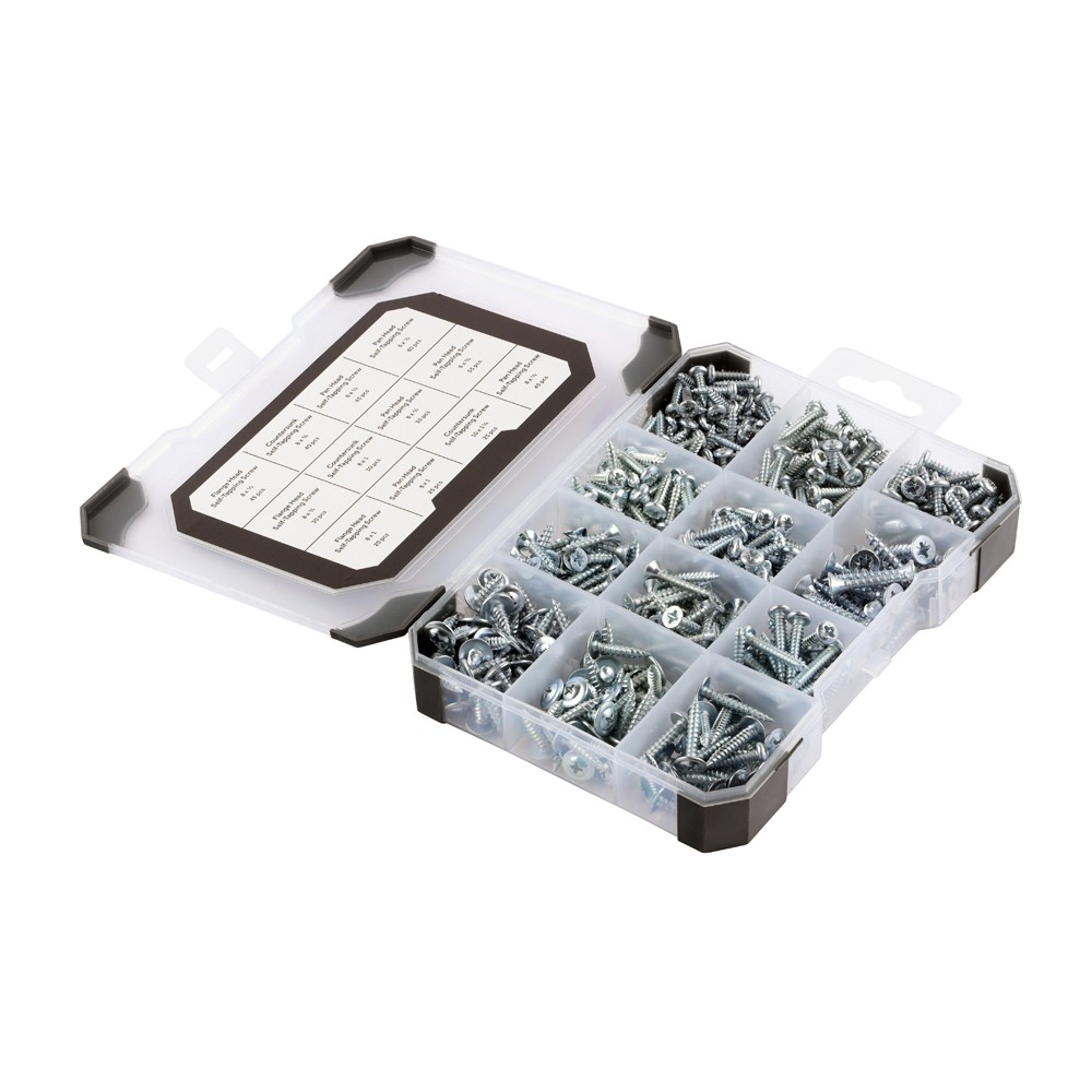 Timco Mixed Tray 475pc Self Tapping Screws 