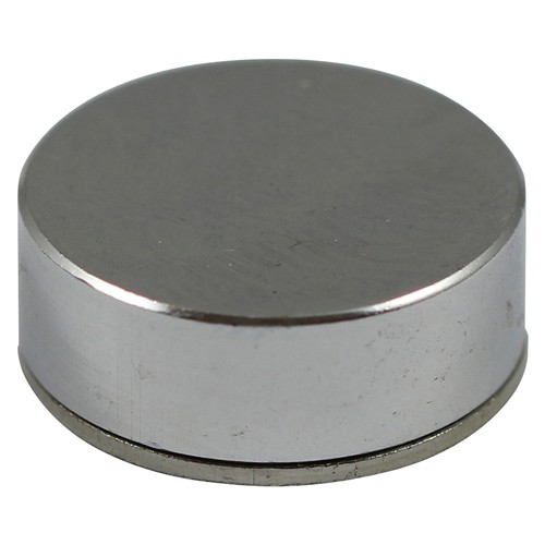 Timco Threaded Screw Caps - Solid Brass - Polished Chrome
