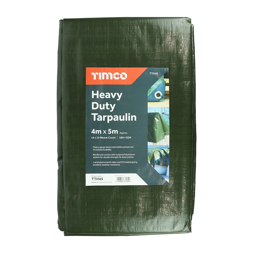 Timco Tarpaulin - Heavy Duty