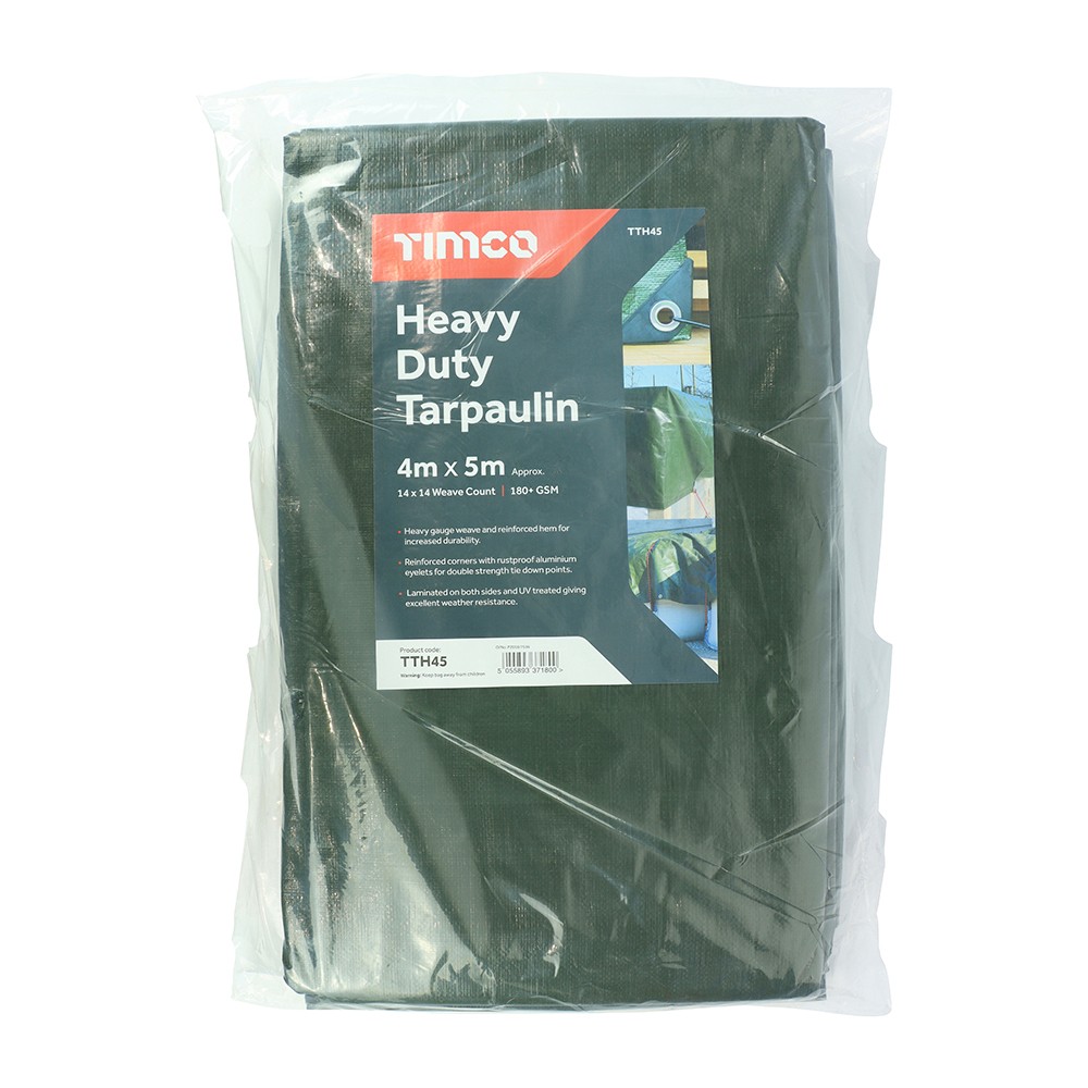 Timco Tarpaulin - Heavy Duty