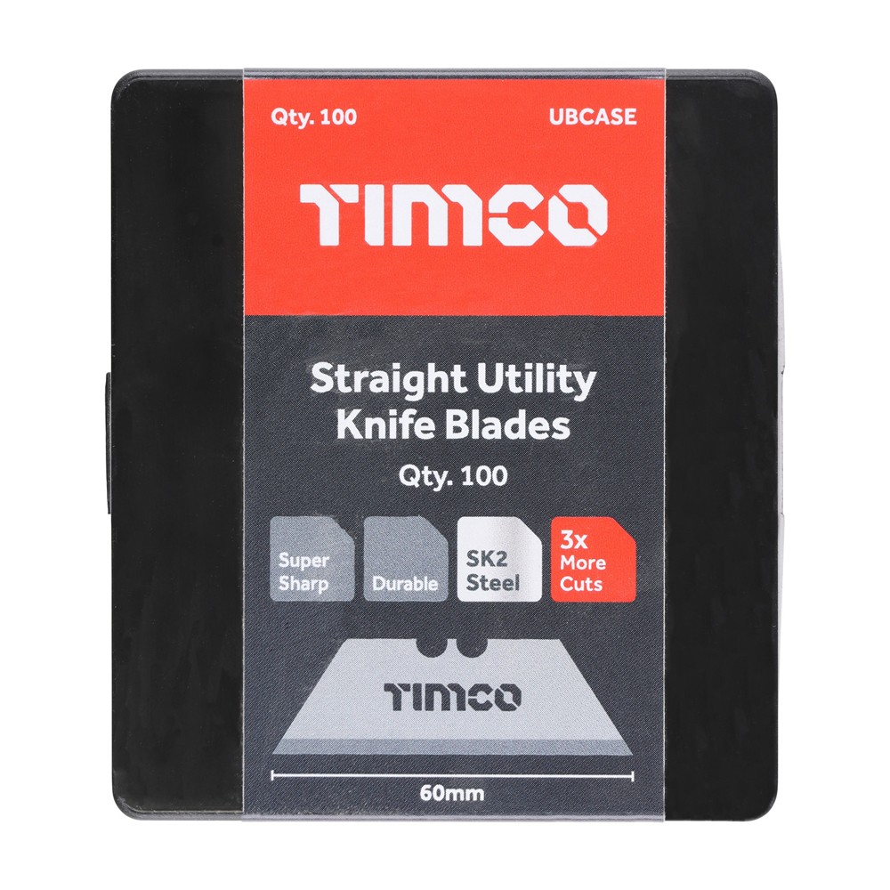 Timco Utility Knife Blades 100 Pack