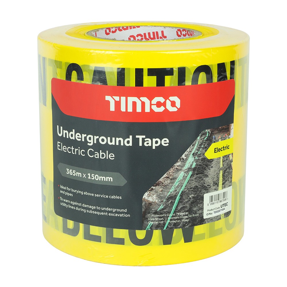 Timco Underground tape 365m x 150 - Electric Cable