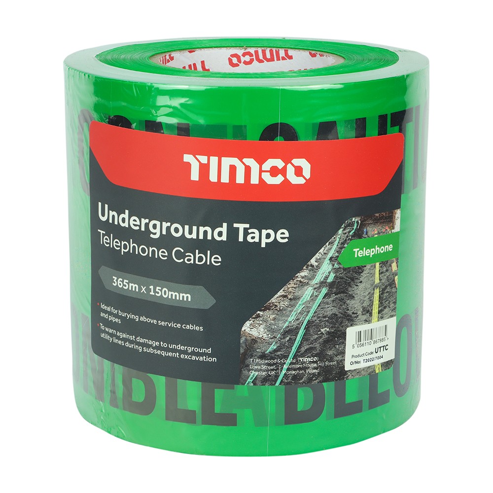 Timco Underground Tape 365m x 150 - Telephone Cable