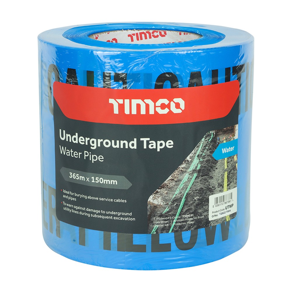Timco Underground Tape 365m x 150 - Water Pipe