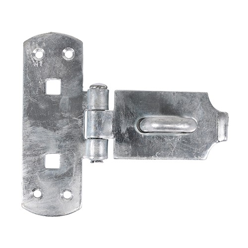 Timco Vertical Pattern Bolt On Hasp & Staple - Heavy Duty - Hot Dipped Galvanised