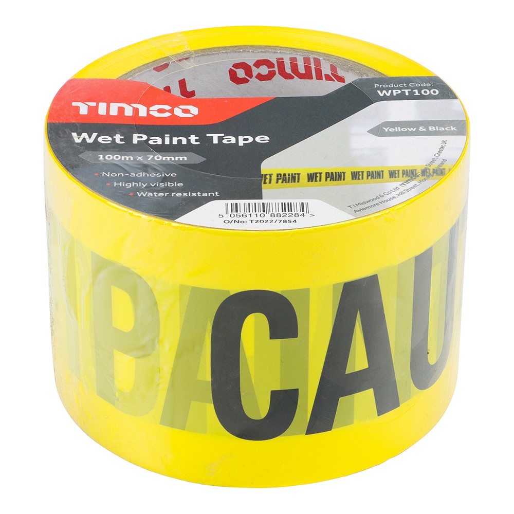 Timco Wet Paint Tape 70mm