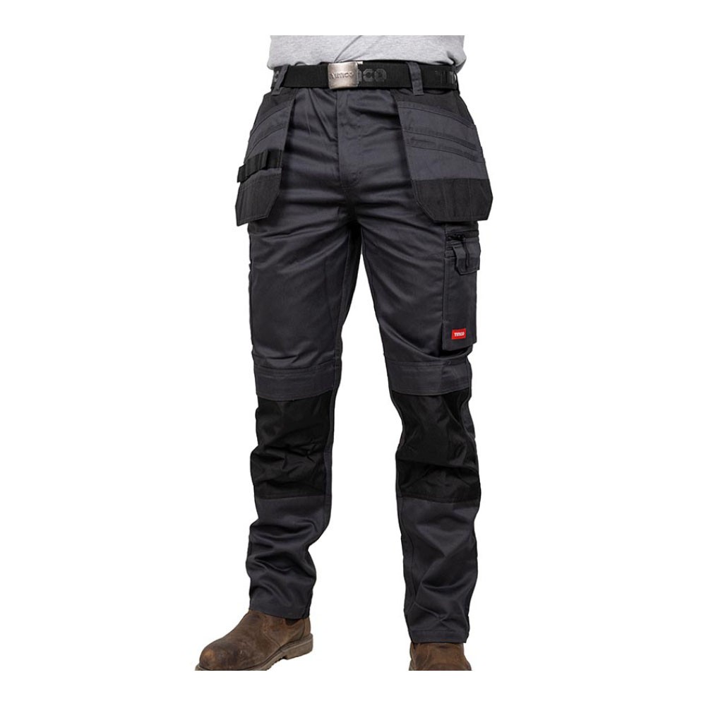 Timco Workman Trousers - Grey/Black