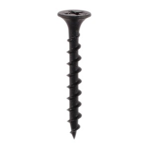 Timco Drywall Screws Coarse Thread Bugle Phillips - Black