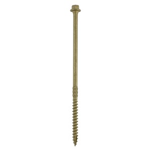 Timco Timber Screws 6.7mm Hex Head - Green