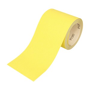Timco Sandpaper Roll 115 x 10mm - Yellow