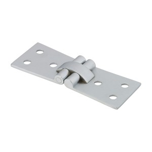 Timco Counterflap Hinge - Solid Brass - Satin Chrome