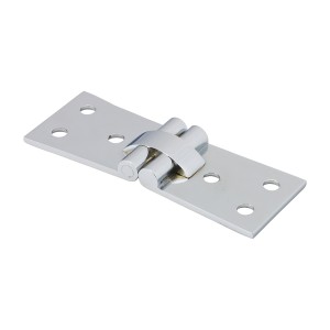 Timco Counterflap Hinge - Solid Brass - Polished Chrome