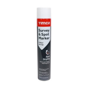 Timco Survey & Spot Marker 750ml - White