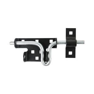 Timco Slide Action Padbolt - Black