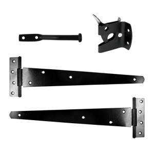 Timco Pedestrian Gate Kit - Black