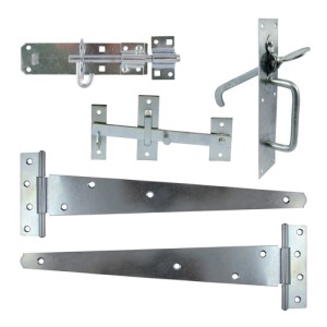 Timco Side Gate Kit - Suffolk Latch - Zinc