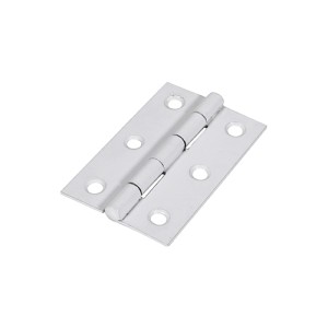 Timco Plain Butt Hinge - Fixed Pin (1838) - White