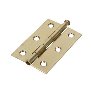 Timco Plain Butt Hinge - Loose Pin (1840) - Electro Brass
