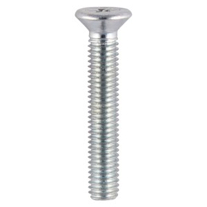 Timco Machine Screws Countersunk Phillips - Zinc