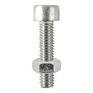 Timco Socket Screws & Hex Nuts Cap - Stainless Steel