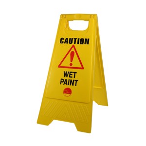 Timco A-Frame Safety Sign - Caution Wet Paint