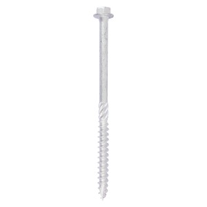 Timco Heavy Duty Timber Screws Hex - Silver