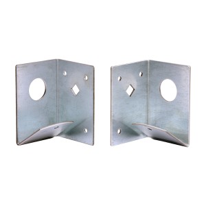 Timco Arris Rail Support Brackets - Galvanised