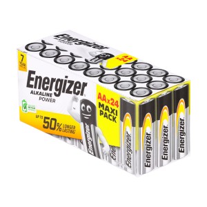 Timco Energizer Alkaline Power Battery AA - Value Home 24 Pack