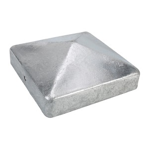 Timco Fence Post Cap - Zinc