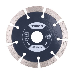 Timco General Purpose Diamond Blade 115 x 22.2mm - Segmented